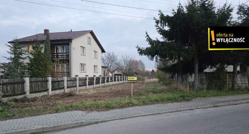 Działka w Osieku pod zabudowę jednorodzinną