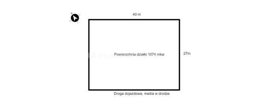 Działka z MPZP pod budowę domu jednorodzinnego