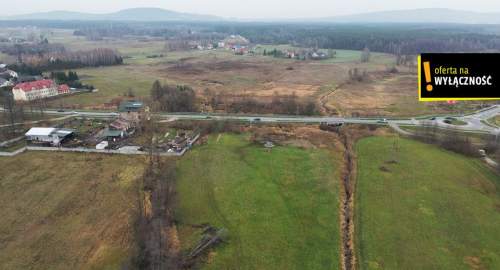 Działka 6672 m MPZP pod działalność gosp.