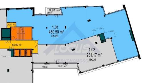 Centrum Praskim Koneser biuro 231m2