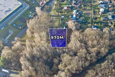 Działka mieszkaniowo-usługowa 970 m , MPZP