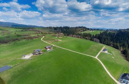 UNIKATOWA DZIAŁKA Z WIDOKIEM na TATRY oraz JEZIORO
