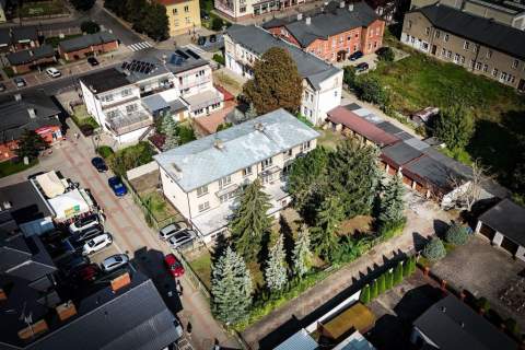Budynki mieszkano -usługowe w centrum Ciechocinka 