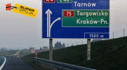 działka ustawna przy węźle A4