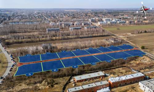 Działka budowlana, Parkitka