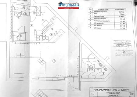 Nieruchomość komercyjna do wynajęcia, 86,4 m2, Piła