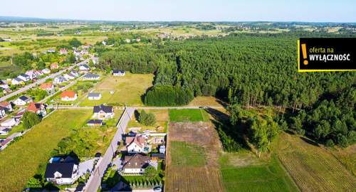 Działka budowlana blisko lasu - Wola Morawicka
