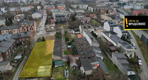 Działka budowlana 544m2. ul. Jasna