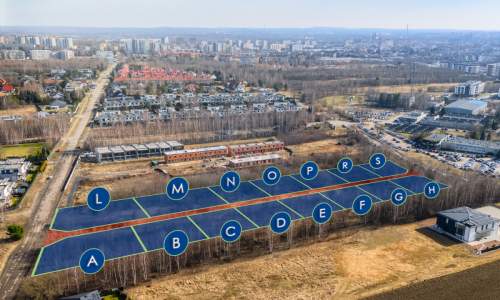 Działka budowlana, Parkitka