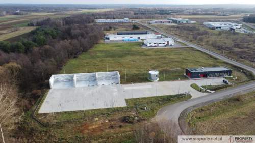 Centrum przeładunku odpadów gumowych, Pustków