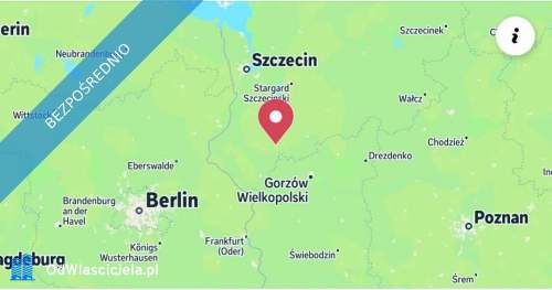 Dzialka inwestycyjna przy S-3. 3 km od Węzeł Myślibórz. Grunt...