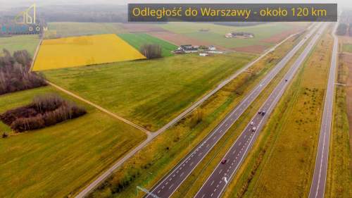 Działki z przeznaczeniem przemysłowym w planie