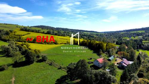 WIDOKOWA NIERUCHOMOŚĆ GRUNTOWA, 8HA, CHYROWA, GM. DUKLA