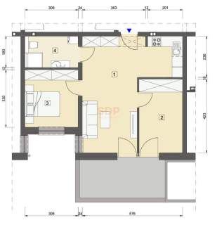 Apartament na parterze z tarasem STREFA SPA