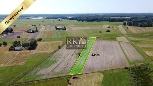 Działka rolna 0.43 ha Dobrzanów gm. Skórzec