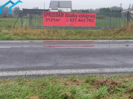 Działka usługowa 3121 m2 Leszna Górna