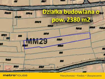 Piękna działka budowlana 2380m2 z widokami na góry