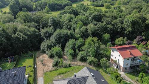 Działka budowlana pod dom przy lesie / 21 arów / Wadowice