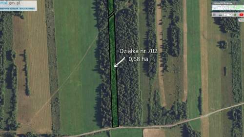 Dwie działki rolna i leśna - Sojczyn Grądowy