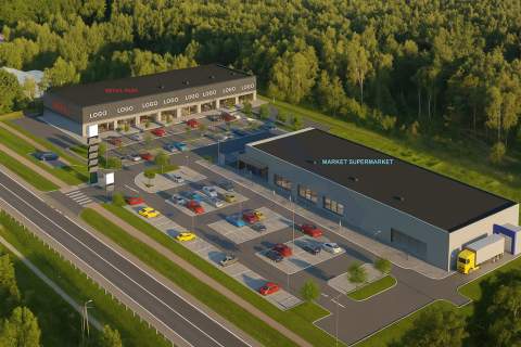 Sprzedam nowe działające Centrum Handlowe Warszawa