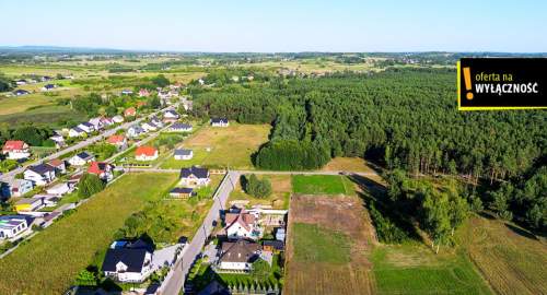 Działka budowlana blisko lasu - Wola Morawicka