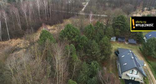 Działka budowlana w otulinie lasu 2328m2 Samsonów
