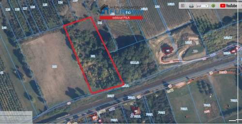 Działka rolna na sprzedaż, 10200 m2, Miasteczko-Huby