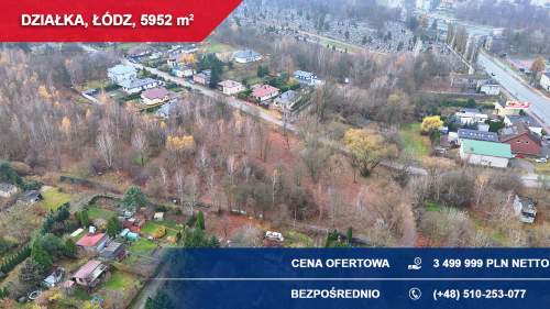 WZ na 19 segmentów lub 8 bliźniaków Łódź, ul. Łomnicka 21