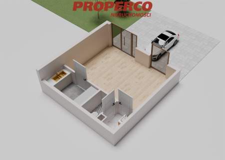 Lokal, 27,64m2, parter, Jędrzejów