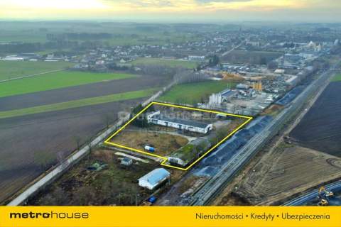 Teren produkcyjno-usługowy przy linii kolejowej