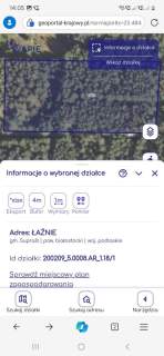 Działka Leśna na sprzedaż m. Łaźnie