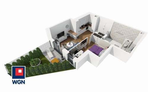 Mieszkanie na sprzedaż, 39,19 m2, Lublin