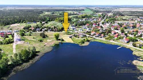 Szczecinek - duża działka budowlana nad jeziorem 