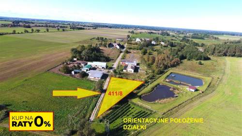 Pomianowo - działka budowlana blisko Białogardu -