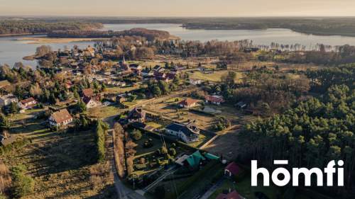 Działka nad jeziorem Niesłysz I przy lesie I media