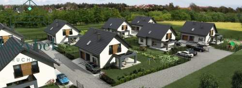 Domy wolnostojące Luborzyca-Kocmyrzów 136m,garaż