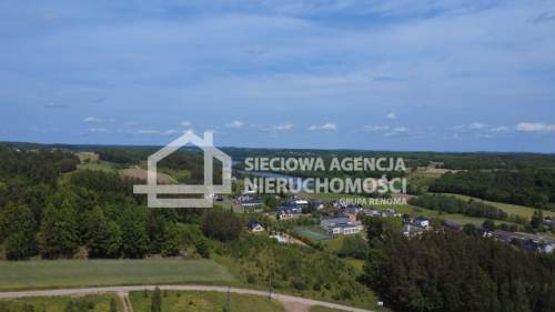 Działka w Borzestowie widokowa i uzbrojona.
