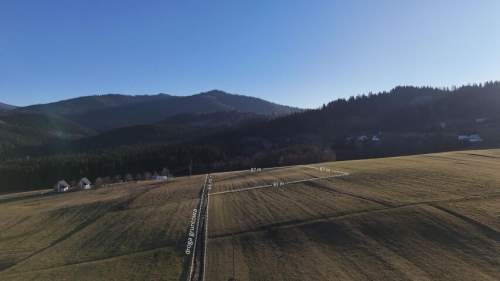 Działka widokowa Niedźwiedź 6000m2 blisko lasu
