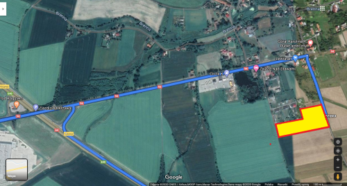 Działki budowlane na sprzedaż Krzywa gm. Chojnów