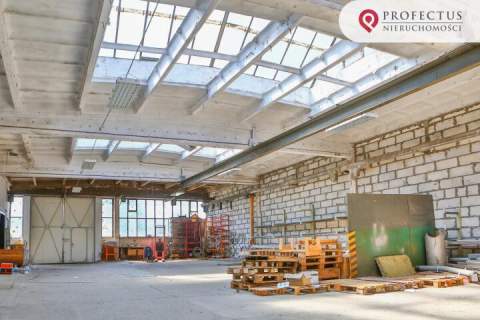 Magazyn produkcyjno usługowy 350 m2 , Plac, biura, Gdańsk