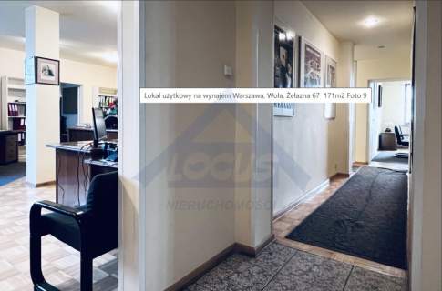 Lokal na biuro 171 m2 Biznesowa Wola przy Mennicy