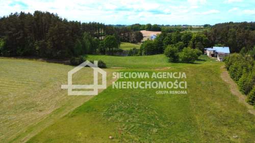 Działka w Borzestowie widokowa i uzbrojona.
