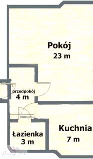 Ciekawe mieszkanie 1/2 pokoje Łódź Górna