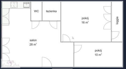 M-4 59 2p./w/loggia/Julianów