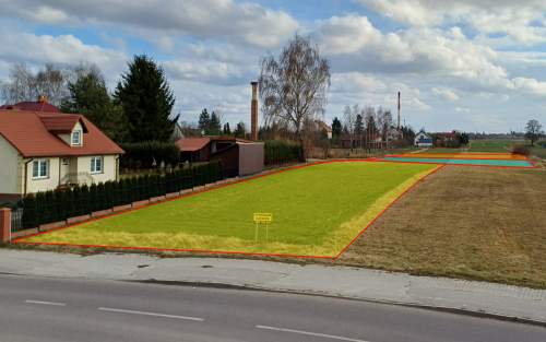 Działka 1610m2 18x90m ul. Majdan, Zamość - budowlana, MN R