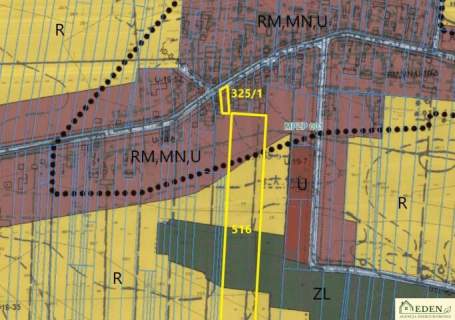Działka budowlano-rolno-leśna 5,4 ha w Rolach
