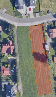Działka 1610m2 18x90m ul. Majdan, Zamość - budowlana, MN R