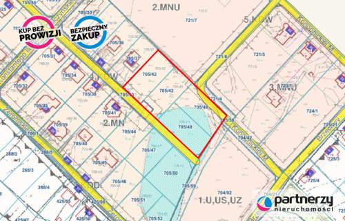 Ze stawem Pelne media Mpzp PREMIUM