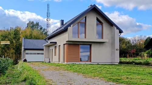 Nowy przestronny dom 111 m2 z widokiem na wzgórza