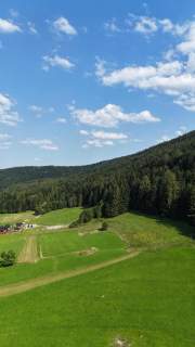Widokowa działka budowlana 2870m2 Poręba Wielka, Orkanówka